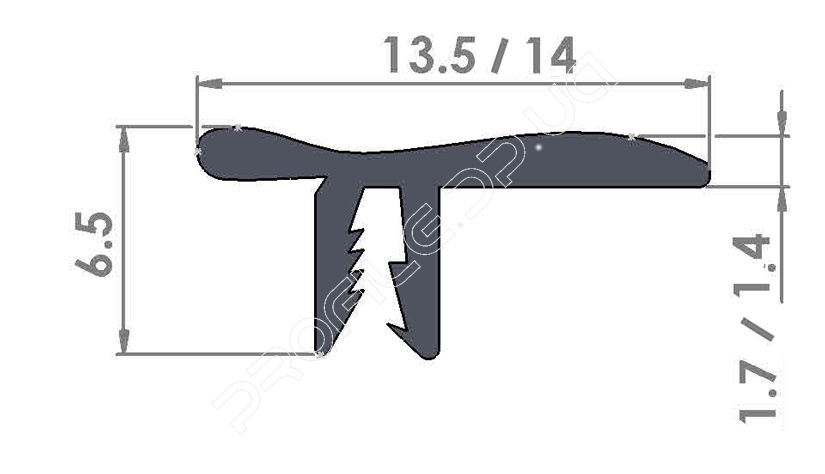 заглушка TL для натяжних стель 